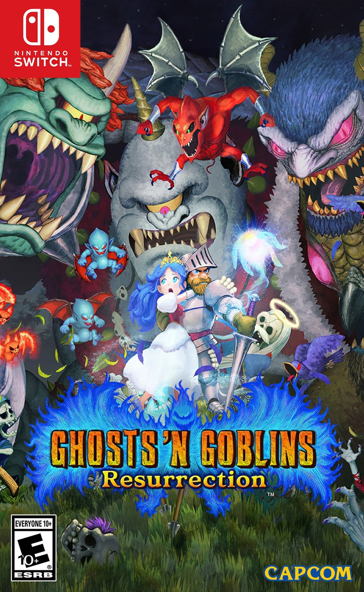 Ghosts 'n Goblins Resurrection - portada