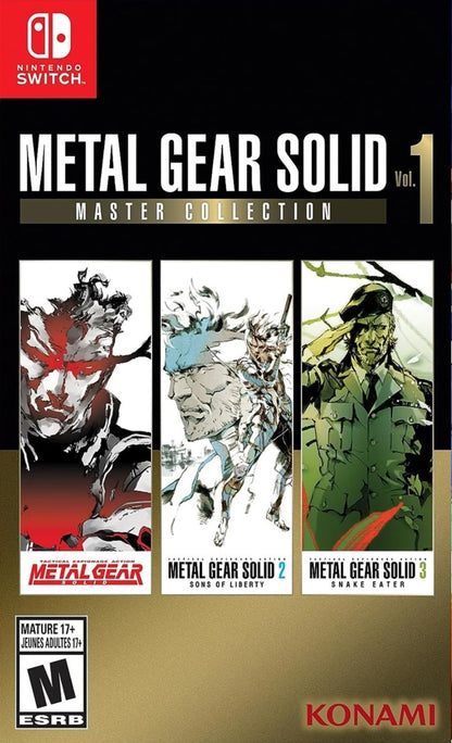 METAL GEAR SOLID: MASTER COLLECTION VOL.1 METAL GEAR SOLID 3: SNAKE EATER - portada