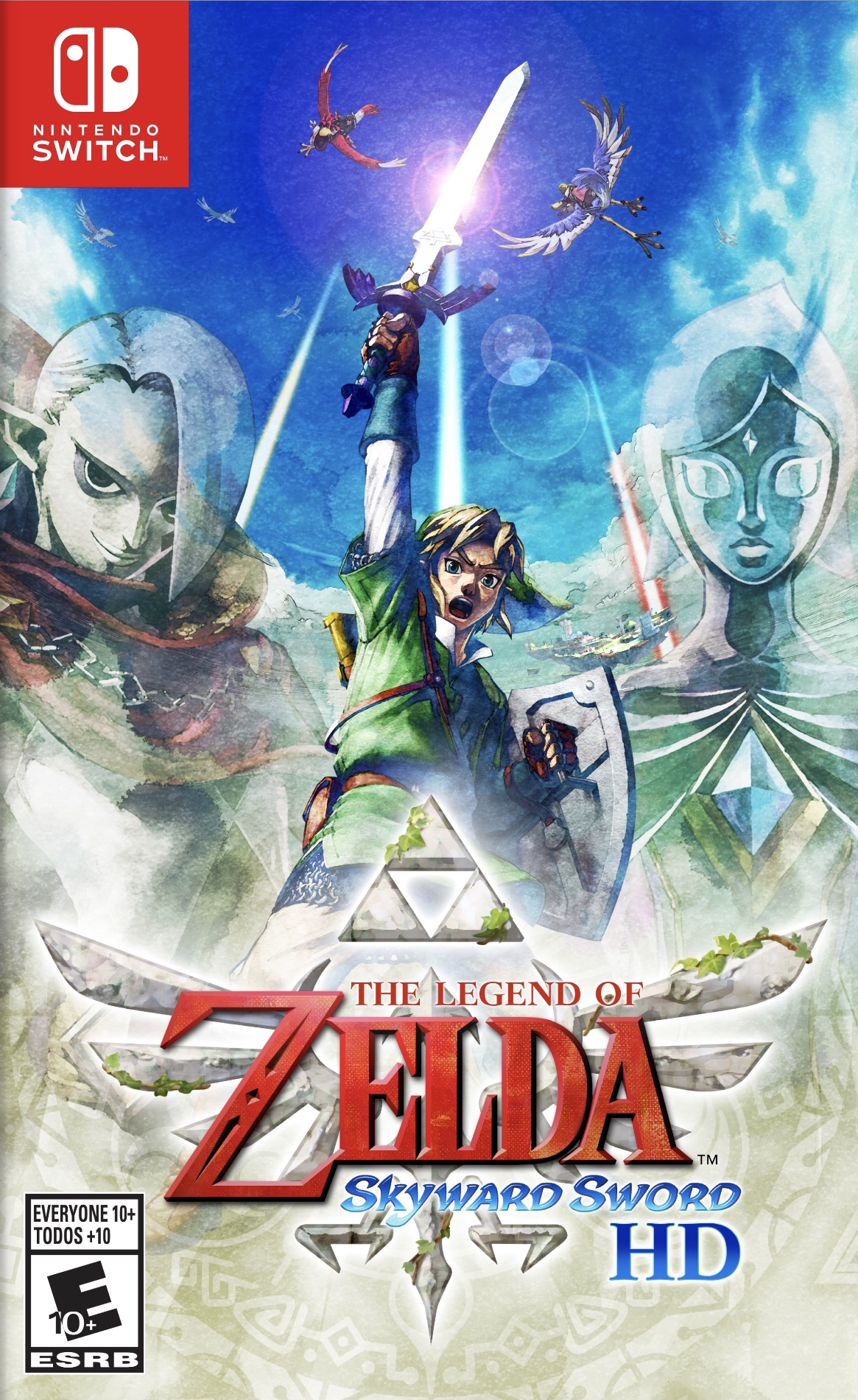 The Legend of Zelda: Skyward Sword HD - portada