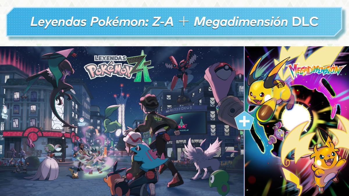 Leyendas Pokémon: Z-A + Megadimensión - juego y expansión