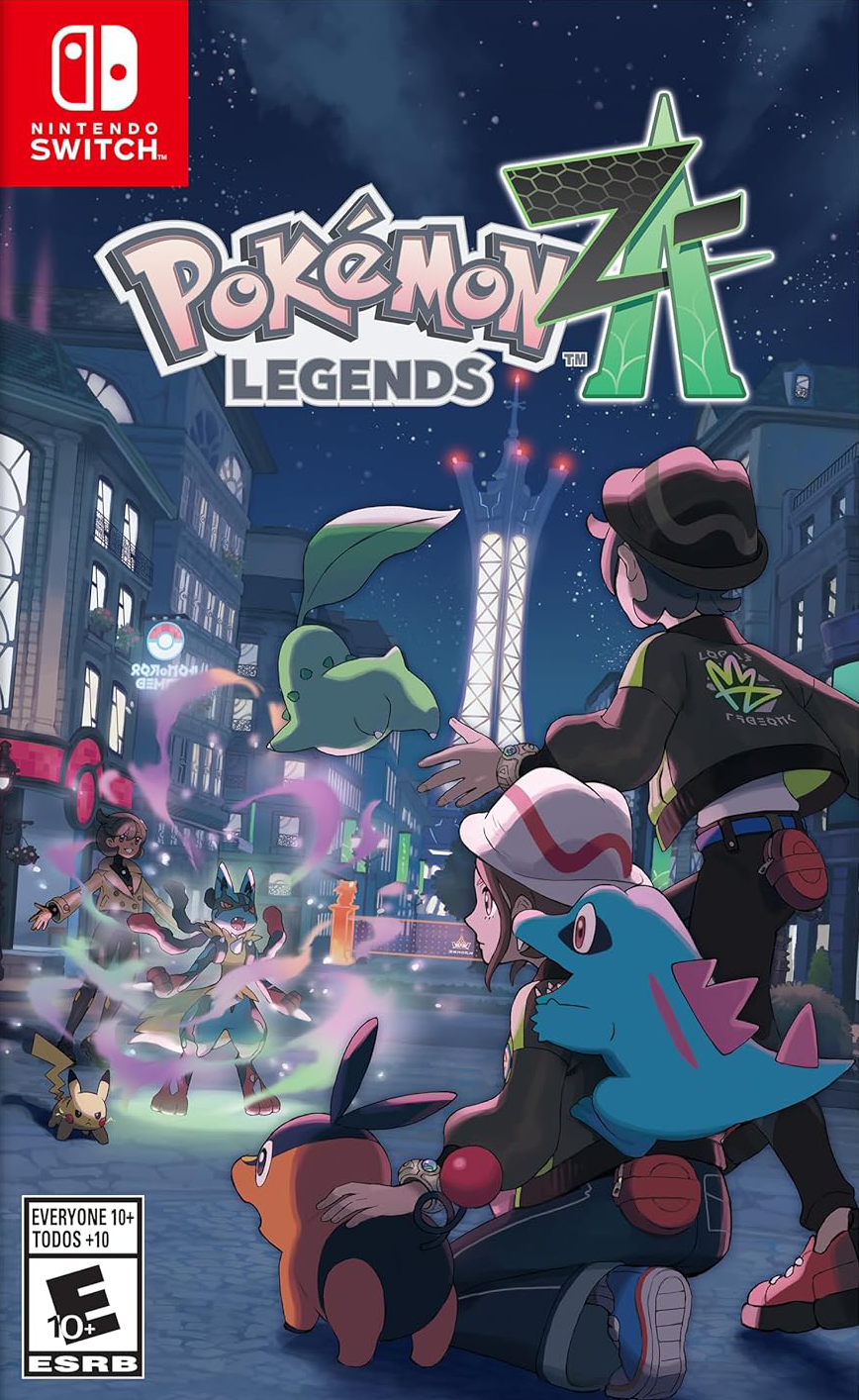 Leyendas Pokémon: Z-A + Megadimensión - portada