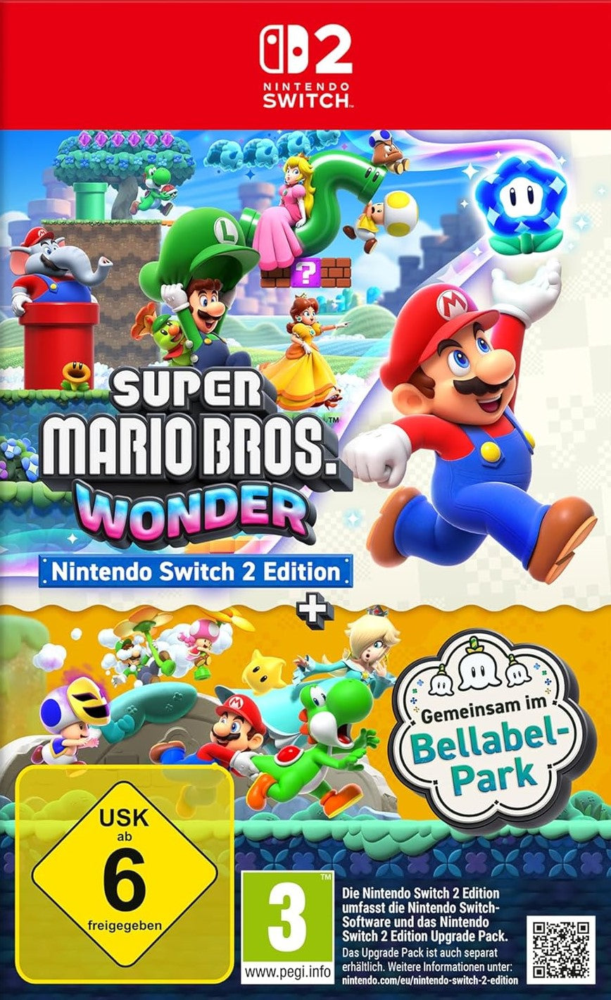 Super Mario Bros. Wonder - Nintendo Switch 2 Edition - portada
